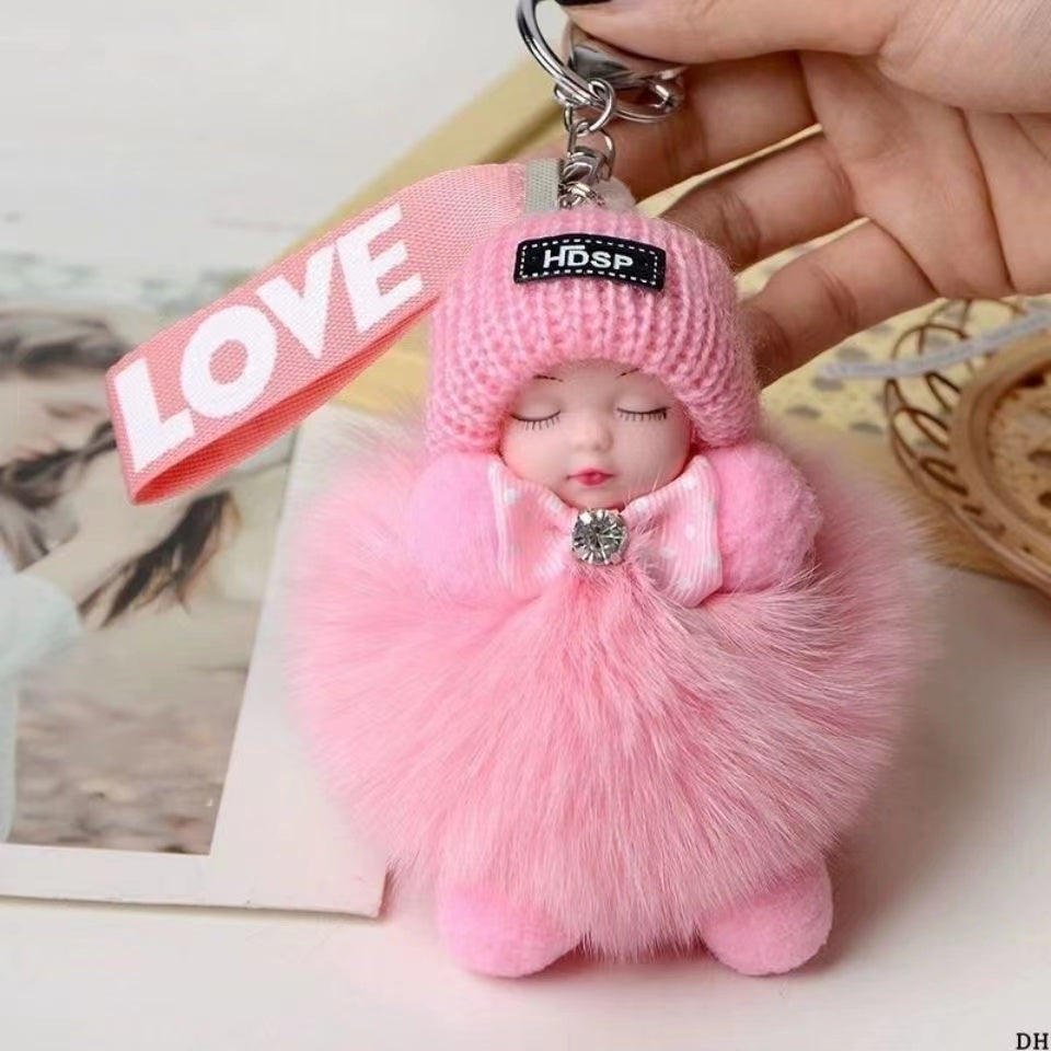 Fashion doll key ring/size 10-8CM