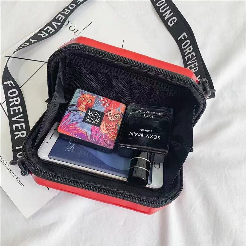 Mini Suitcase Crossbody bag/Height 11CM* Width 18CM* thickness 6CM
