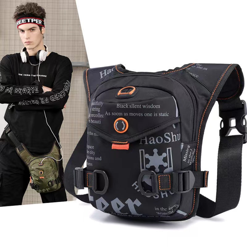 Large capacity sports and leisure Fanny pack/chest bag/Crossbody bag/width 17CM* length 25CM* thickness 8CM