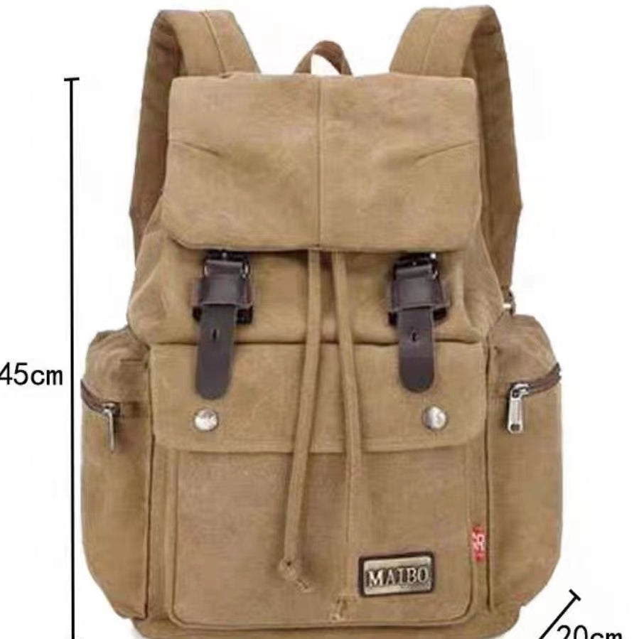 Large capacity retro backpack/width 30CM* height 45CM* thickness 20CM
