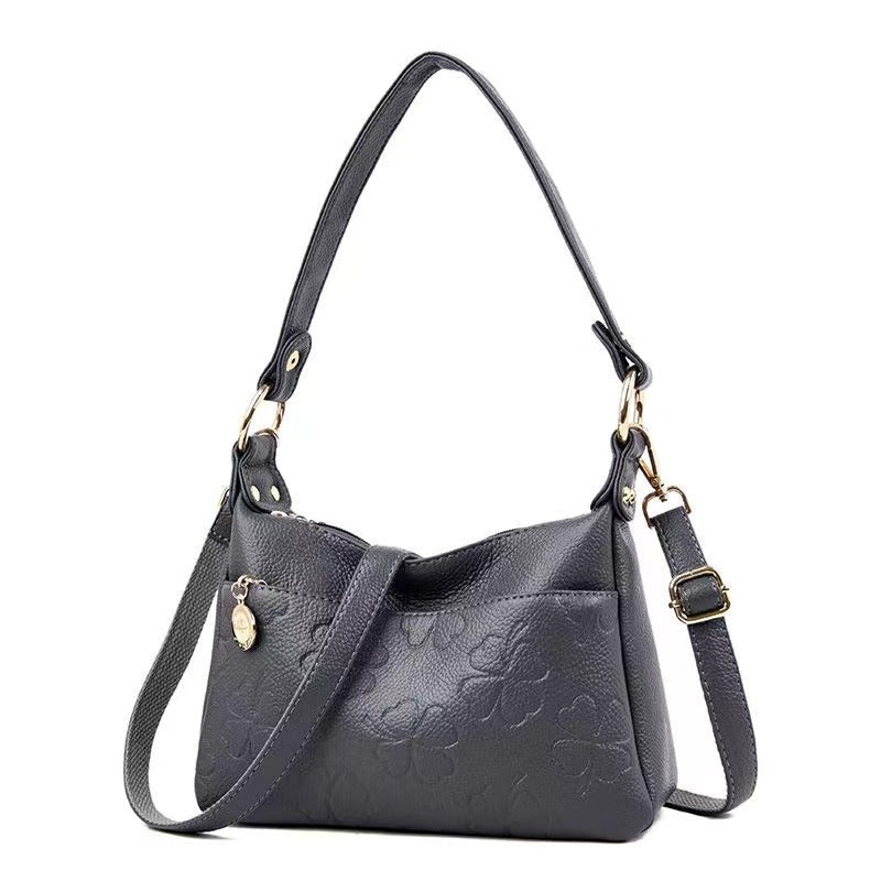 Fashion all-in-one shoulder bag（2 shoulder straps 1 long, 1 short)）/ladies casual small bag/width 25CM* height 18CM* thickness 10CM