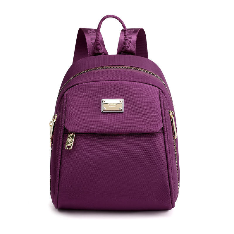 Simple fashion waterproof backpack/width 20CM*24CM* length 13CM