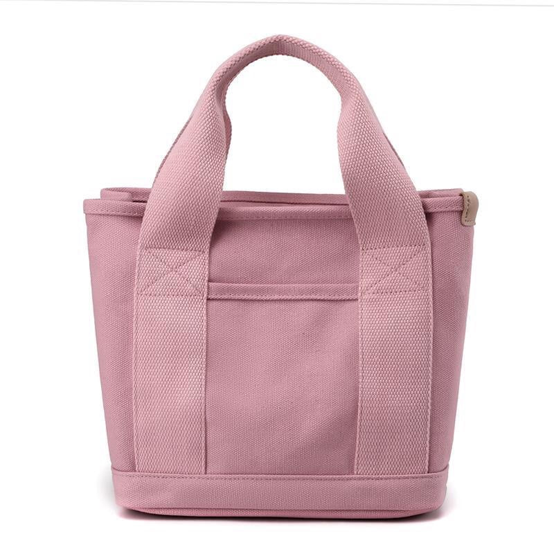 Canvas Multilayer Handbag/Large Capacity Daily Casual Bag//W23CM*H21CM*Thickness 15CM